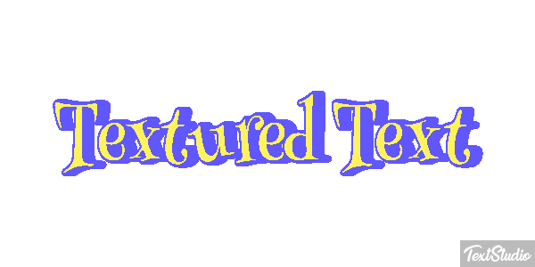 Textured Text Metin efekti