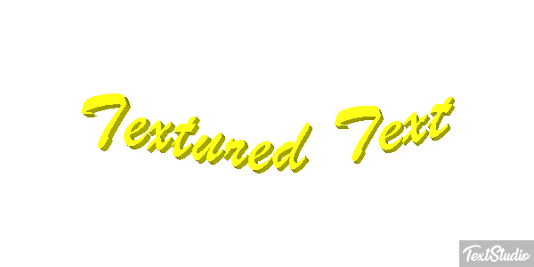 Textured Text Metin efekti