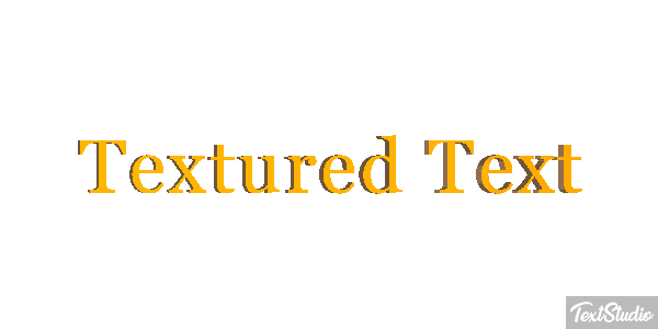 Textured Text Metin efekti