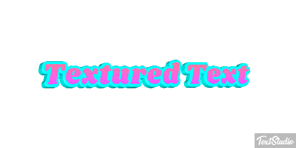 Textured Text Metin efekti