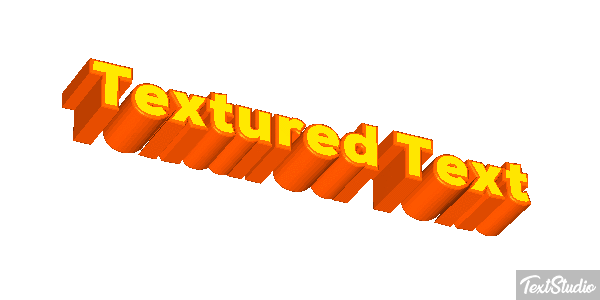 Textured Text Metin efekti