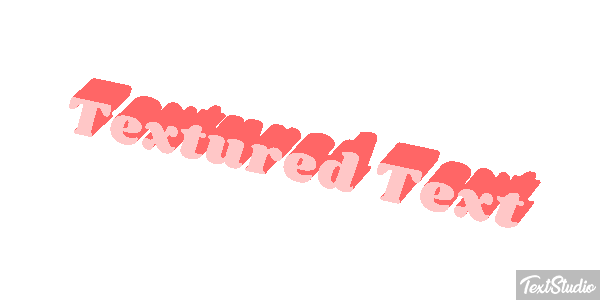 Textured Text Metin efekti