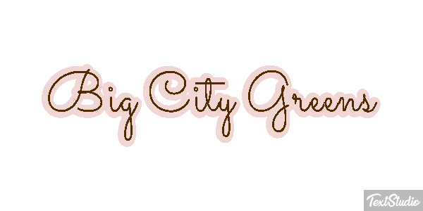Big City Greens Efekt tekstowy