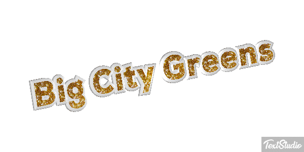 Big City Greens Efekt tekstowy