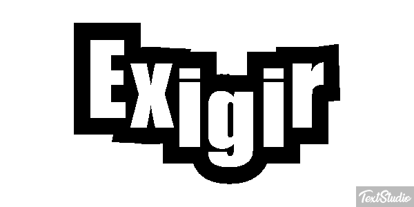 Exigir Effetto testo