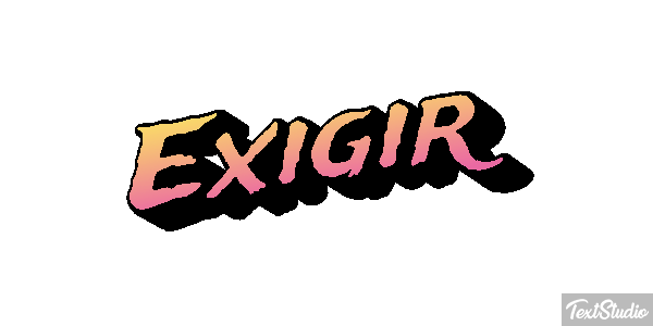 Exigir Effetto testo