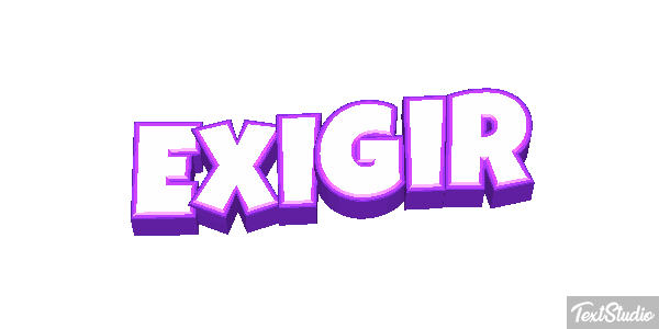 Exigir Effetto testo
