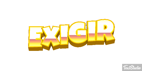 Exigir Effetto testo