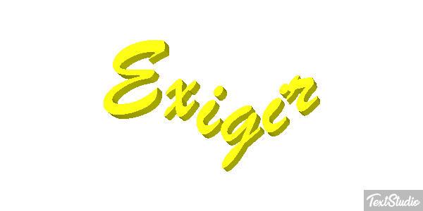 Exigir Effetto testo