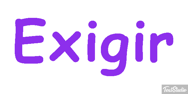 Exigir Effetto testo