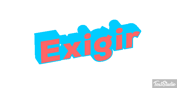 Exigir Effetto testo