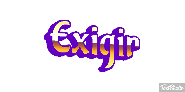 Exigir Effetto testo