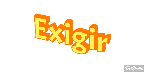 Exigir Effetto testo