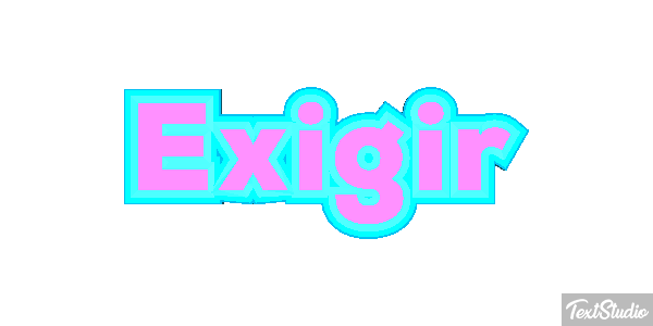 Exigir Effetto testo