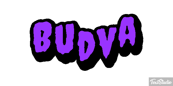 Budva Text effect