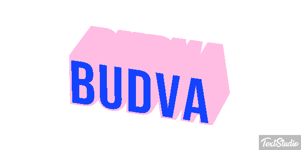 Budva Text effect