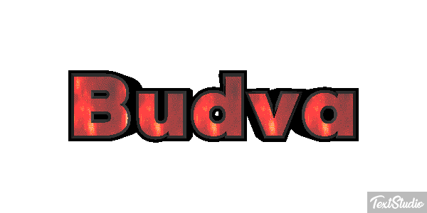 Budva Text effect