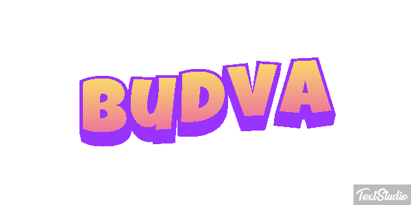 Budva Text effect
