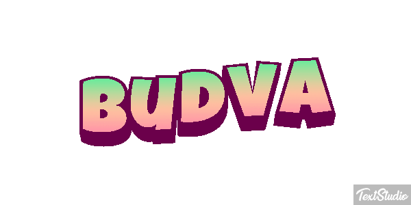 Budva Text effect