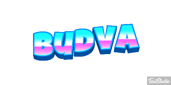 Budva Text effect