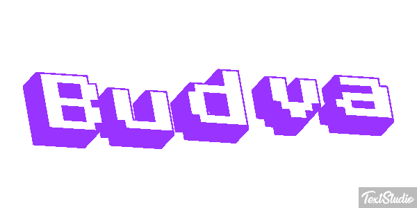 Budva Text effect