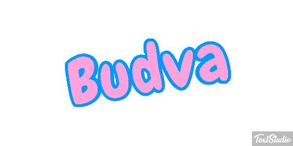 Budva Text effect