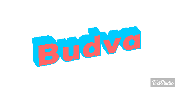 Budva Text effect