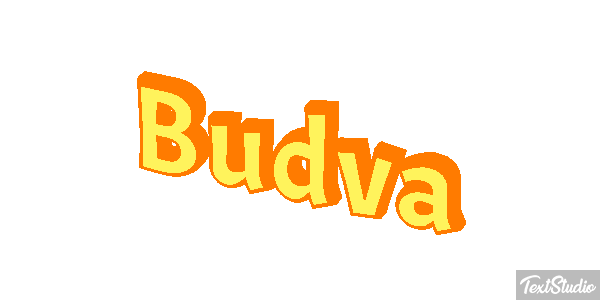 Budva Text effect