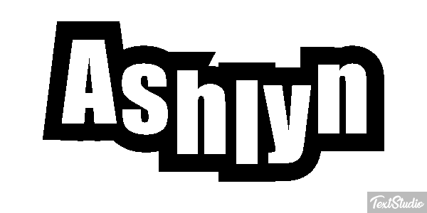 Ashlyn Effet de texte