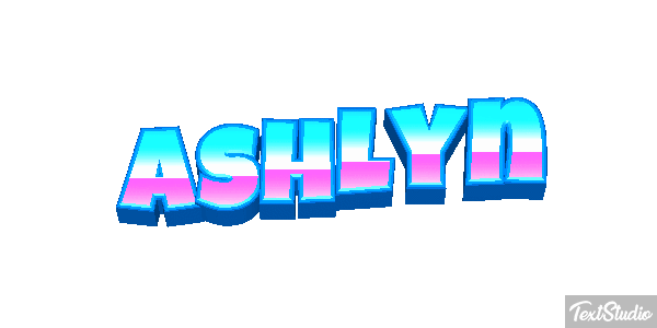 Ashlyn Effet de texte