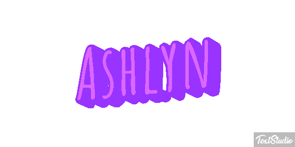 Ashlyn Effet de texte