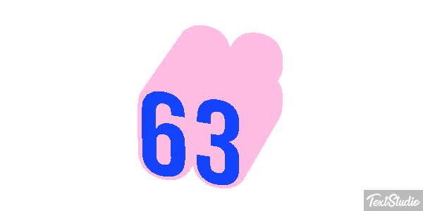 63 Texteffekt