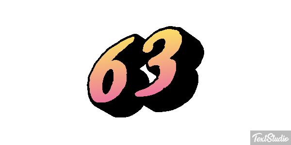 63 Texteffekt