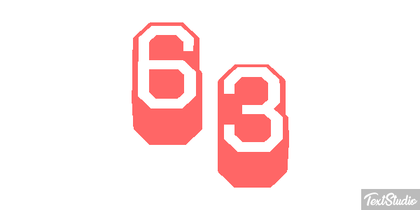63 Texteffekt