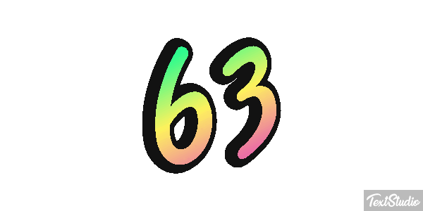 63 Texteffekt