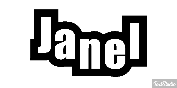 Janel Text effect