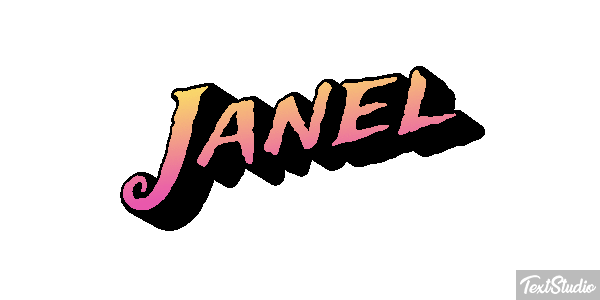 Janel Text effect