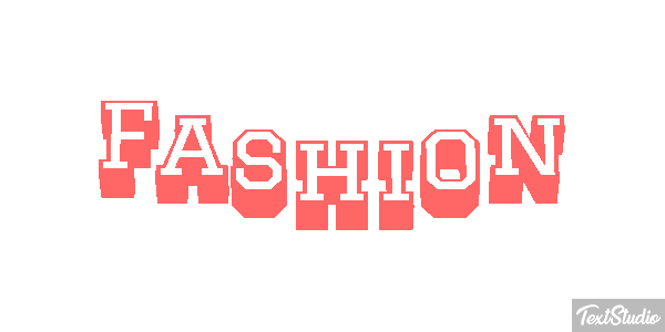 Fashion テキスト効果