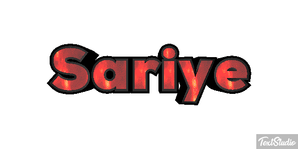 Sariye Tekst effect
