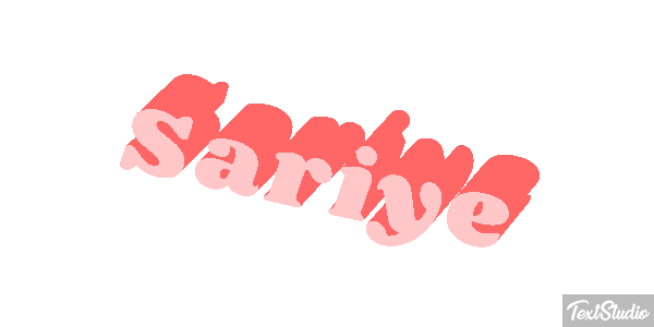 Sariye Tekst effect