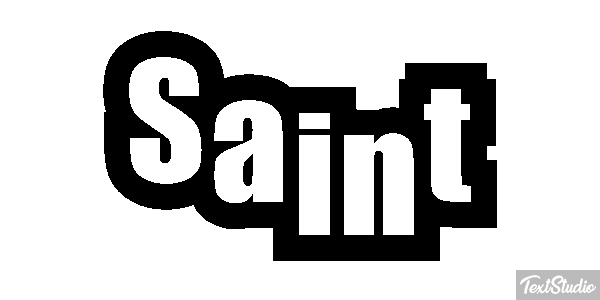 Saint Efecto de texto