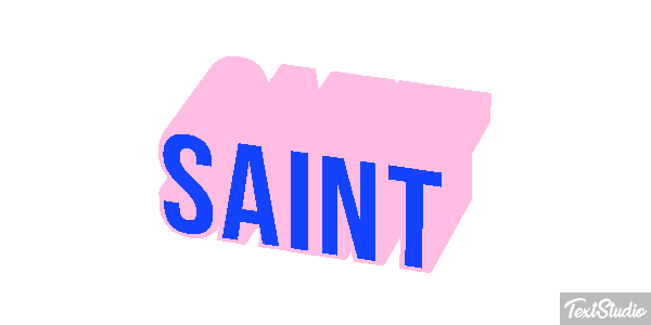 Saint Efecto de texto