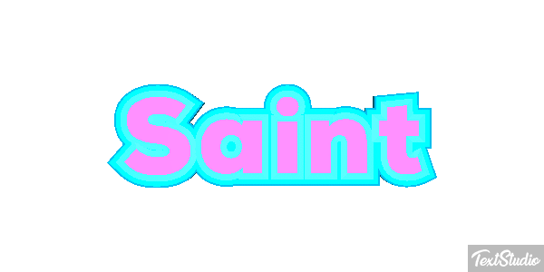 Saint Efecto de texto