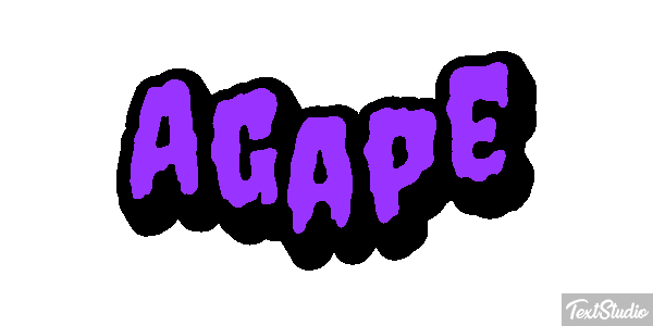 Agape Efekt tekstowy