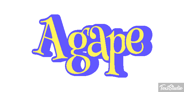 Agape Efekt tekstowy