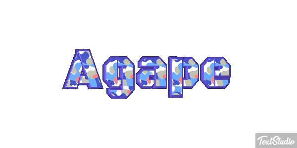 Agape Efekt tekstowy