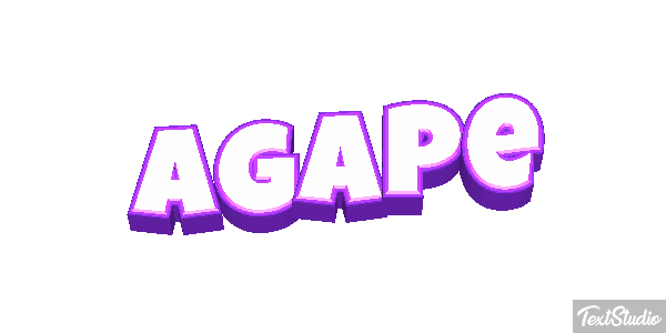 Agape Efekt tekstowy