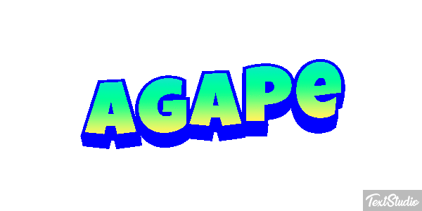 Agape Efekt tekstowy