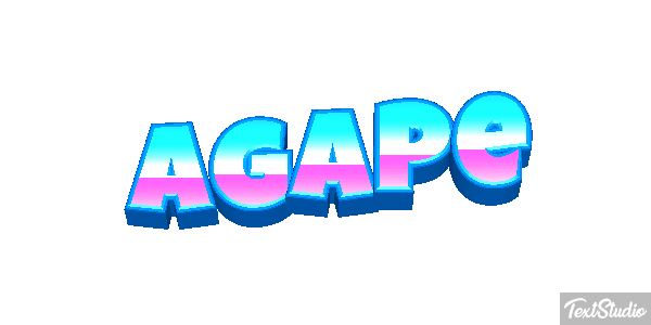 Agape Efekt tekstowy