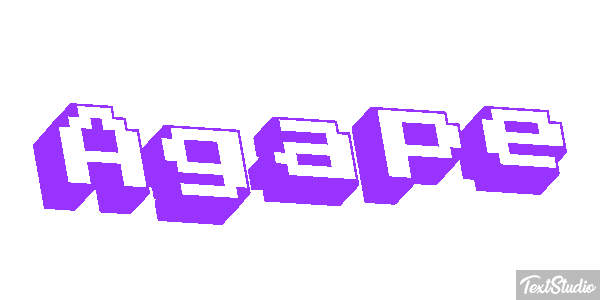 Agape Efekt tekstowy